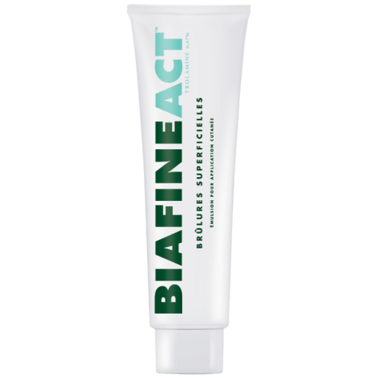 BIAFINEACT - Emulsion Brûlures et Plaies - 139,5 g