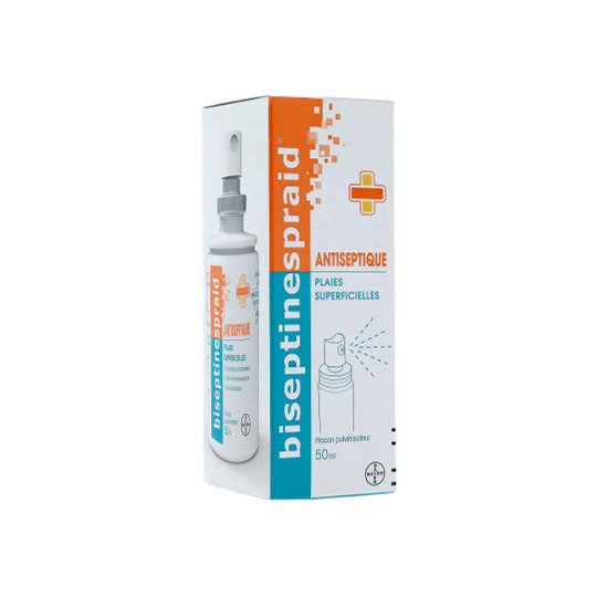 BISEPTINE - Spraid - Solution Antiseptique - 50 ml