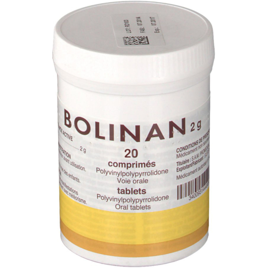 BOLINAN - Ballonnements 2 g - 40 comprimés