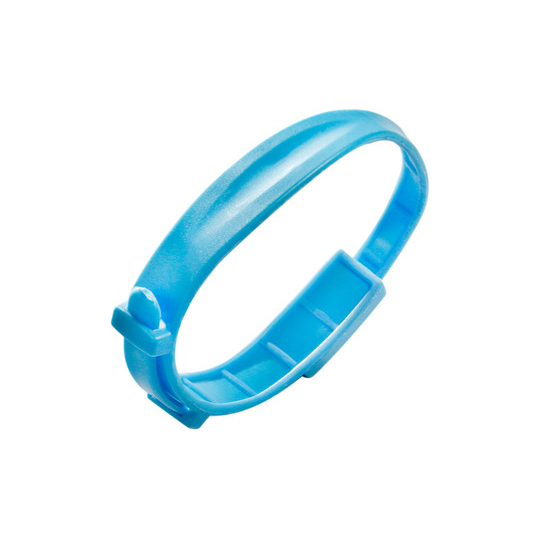 Bracelet Anti-Moustiques Naturel Bleu