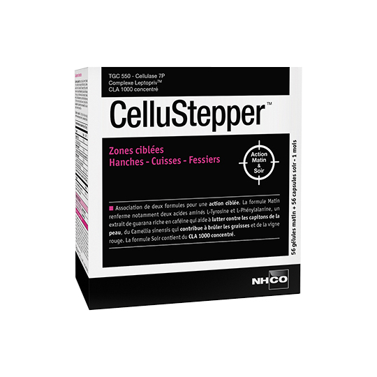 CELLUSTEPPER - Zones Ciblées - 56 gélules + 56 capsules