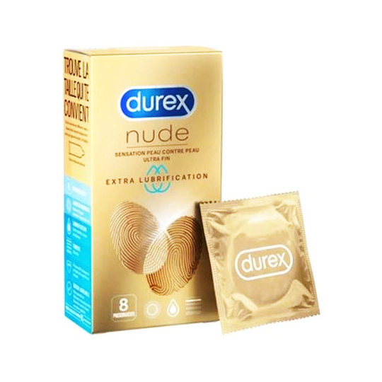 NUDE - 8 préservatifs