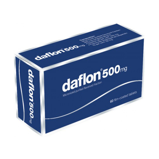 Daflon 500 mg Circulation Veineuse - 60 comprimés