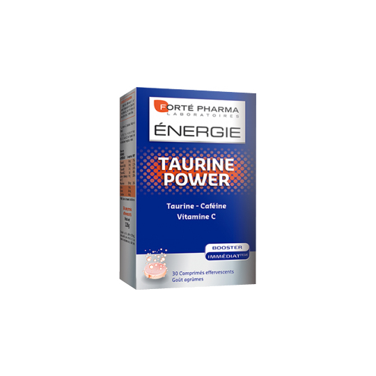 ENERGIE - Taurine Power - Booster Immédiat - 30 comprimés