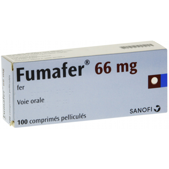 Fumafer 66 mg - 100 comprimés