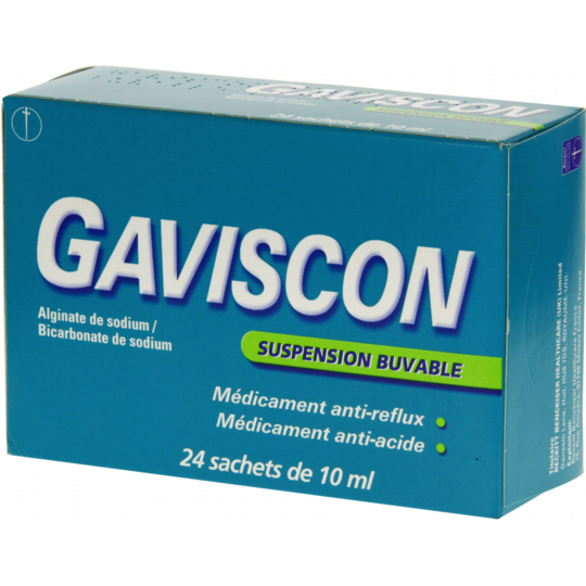 Gaviscon Suspension Buvable - 24 sachets