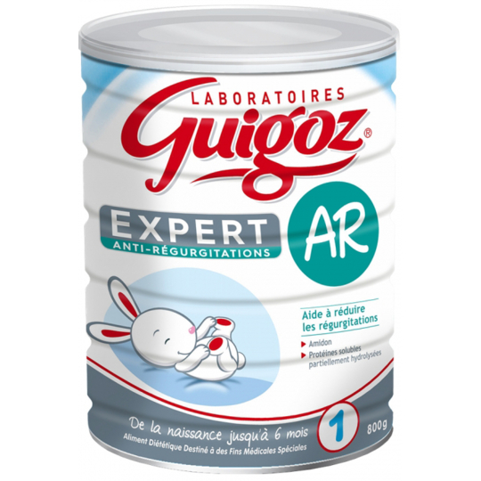 GUIGOZ 1er AGE - Lait Expert Anti-Régurgitations - 800 g