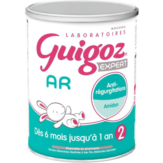 GUIGOZ 2ième AGE - Lait Expert Anti-Régurgitations - 780 g