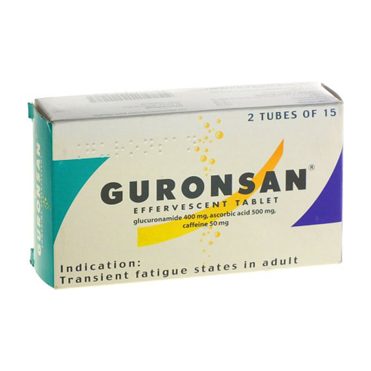 Guronsan Fatigue - 30 comprimés effervescents