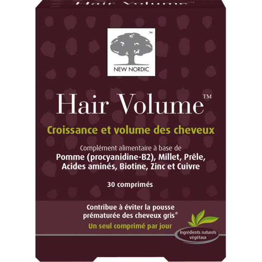 HAIR VOLUME - Croissance & Volume des Cheveux - 30 comprimés