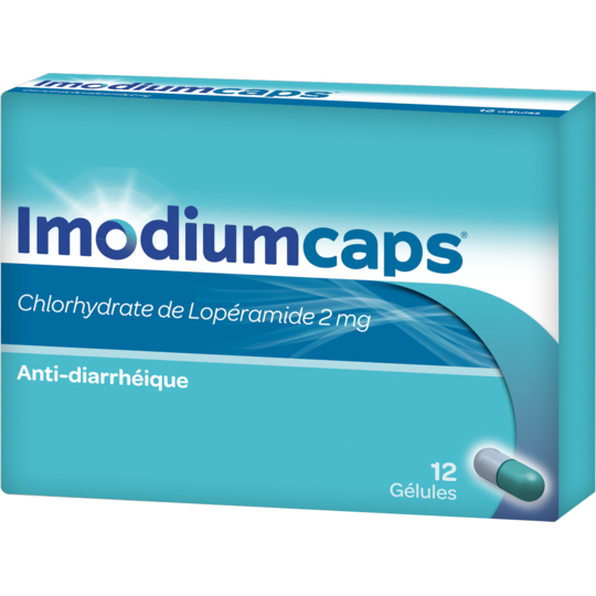 IMODIUMCAPS - Anti-Diarrhéique 2 mg - 12 gélules
