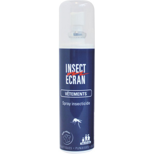 INSECT ECRAN - Spray Insecticide Vêtements dès 24 mois  - 100 ml
