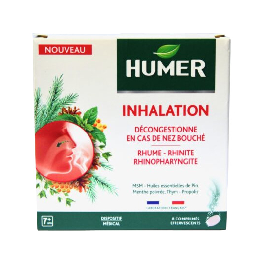 HUMER - Inhalation - 8 comprimés effervescents