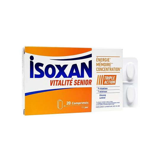 ISOXAN - Triple Action - 20 comprimés