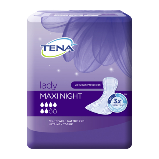 LADY - Maxi Night - Fuites Urinaires - 12 pièces