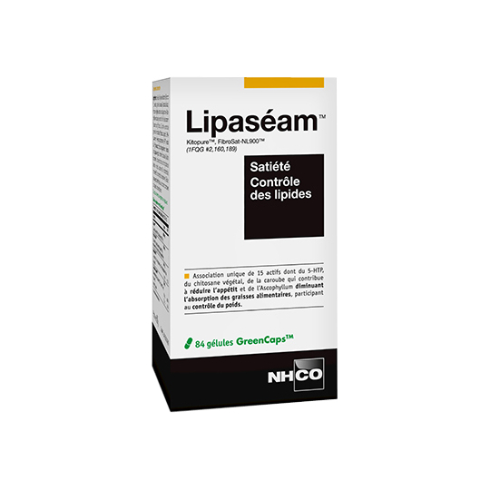 LIPASEAM - Satiété & Contrôle des Lipides - 84 gélules