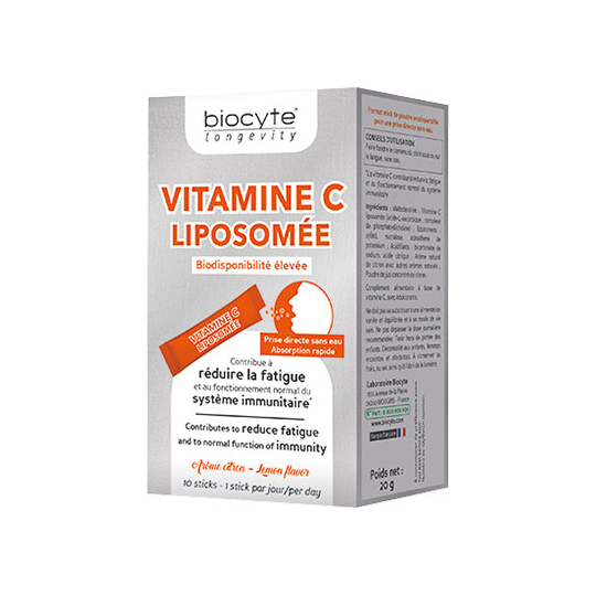 LONGEVITY - Vitamine C Liposomée - 10 sticks