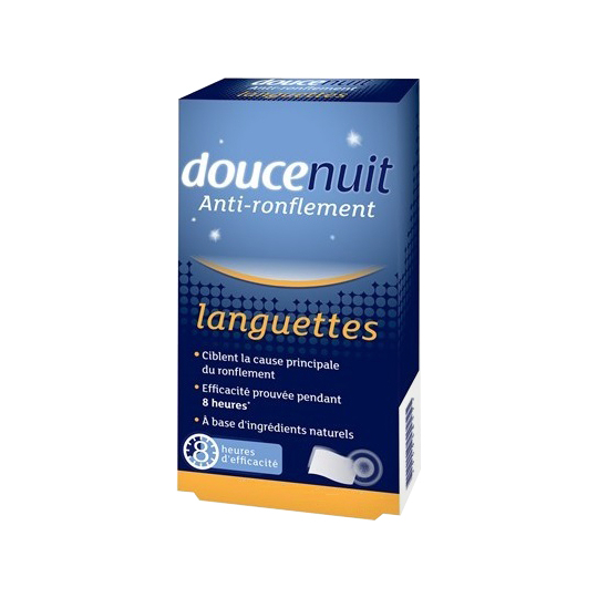 DOUCE NUIT Languette Anti-Ronflement - 14 languettes