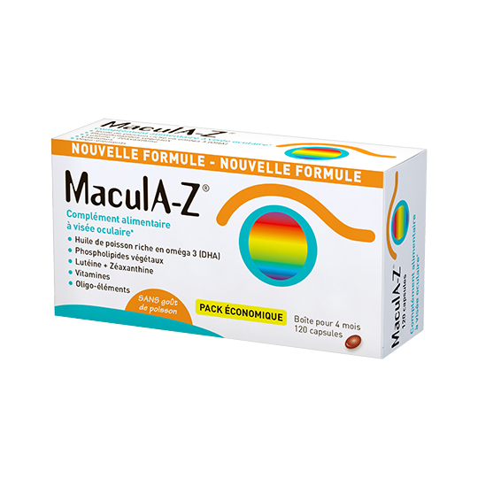 MACULA-Z - Complément Alimentaire - 120 capsules