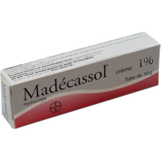 MADECASSOL - Crème Ulcérations Peau 1% - 10 g