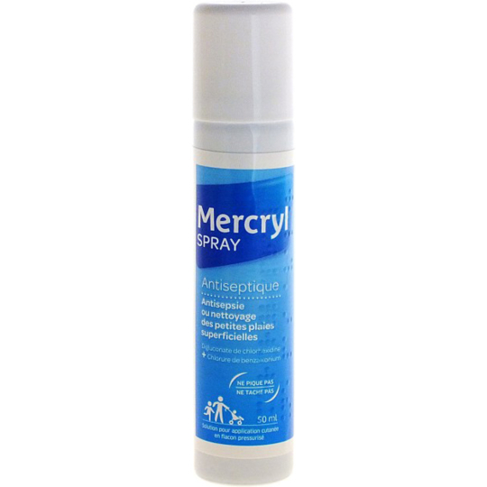 MERCRYL - Spray Antiseptique - 50 ml