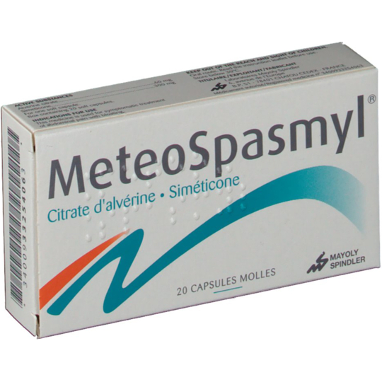 METEOSPASMYL - Douleurs Digestives - 20 capsules