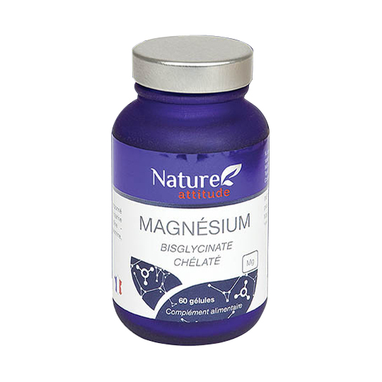 Magnésium Bisglycinate Chélaté - 60 gélules