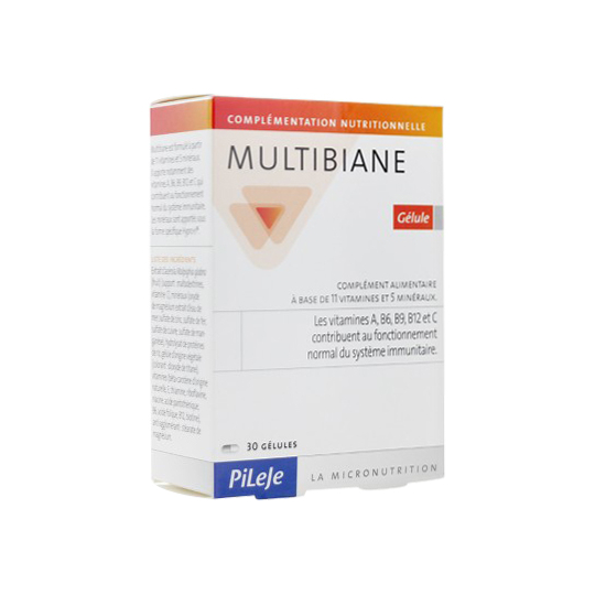 Multibiane Vitamines et Minéraux - 30 gélules