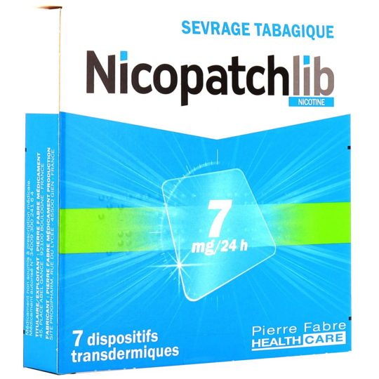 NICOPATCHLIB - Sevrage Tabagique 7 mg/24 h - 7 patchs