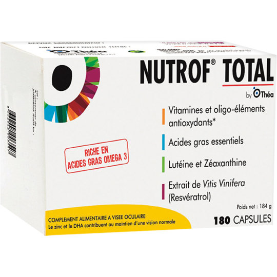 NUTROF - Total - 180 capsules