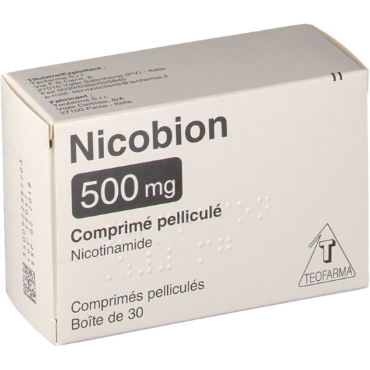 Nicobion 500 mg - 30 comprimés