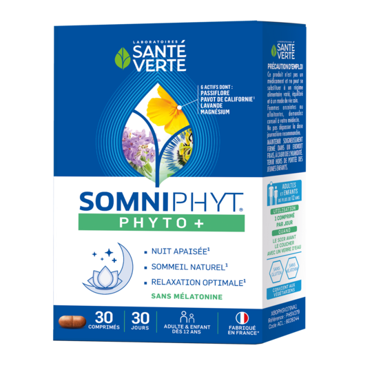 SOMNIPHYT - Phyto+ - 30 comprimés