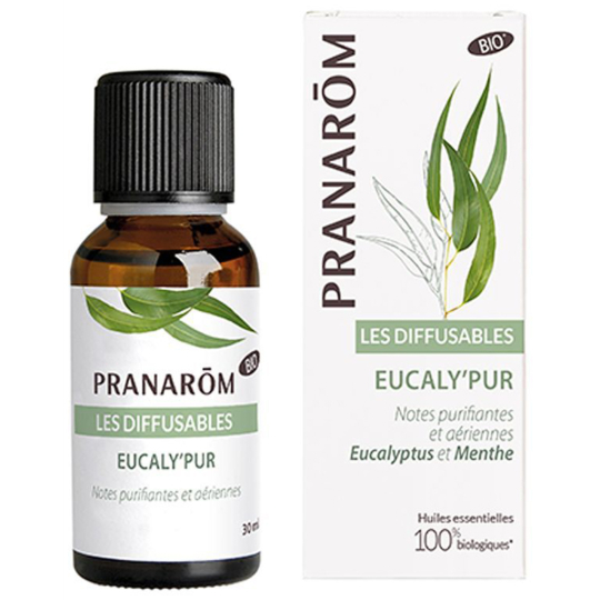 LES DIFFUSABLES - Eucaly'PUR Eucalyptus et Menthe - 30 ml