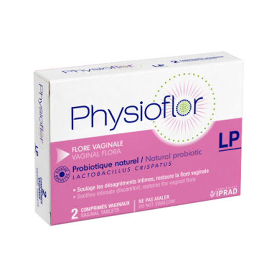 Physioflor LP Flore Vaginale - 2 comprimés
