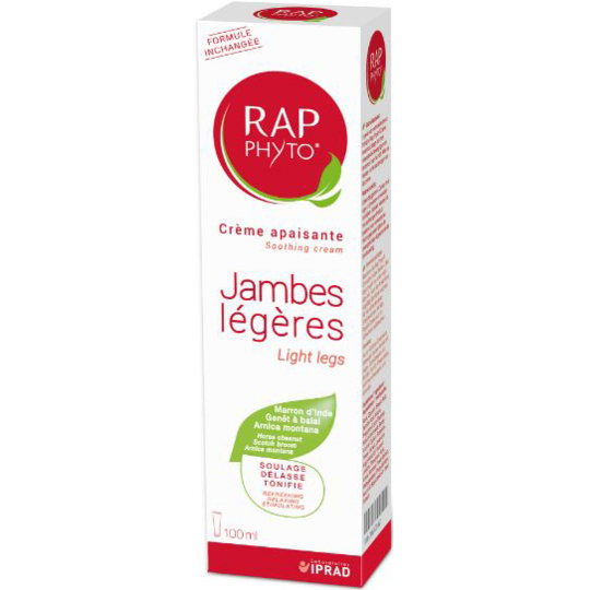 RAP PHYTO - Jambes Légères Crème - 100 ml