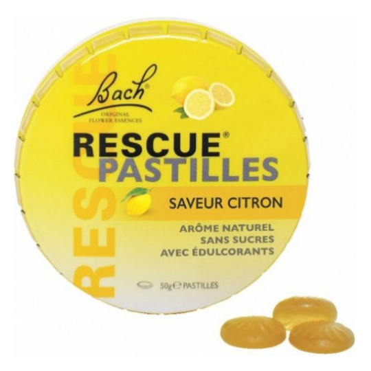 RESCUE - Pastilles Arôme Citron - 50 g