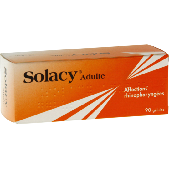 SOLACY - Rhinopharyngites Adulte - 90 gélules