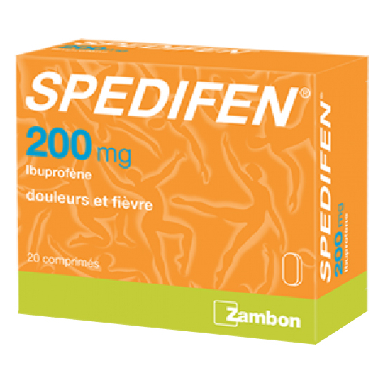 SPEDIFEN - Douleurs & Fièvre 200 mg - 20 comprimés