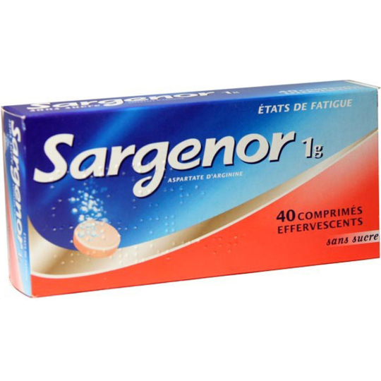Sargenor 1 g Fatigue - 40 comprimés