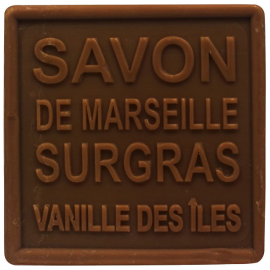 Savon de Marseille Surgras Solide Vanille des Iles - 100 g