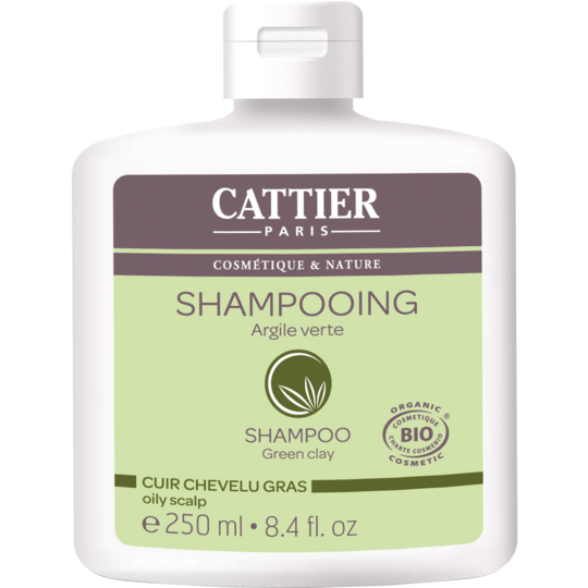 Shampooing Cuir Chevelu Gras Argile Verte Bio - 250 ml