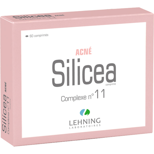 lehning Silicea Complexe n°11 Acné - 60 comprimés