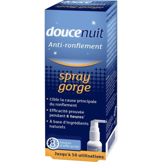DOUCE NUIT Spray Gorge Anti-Ronflement - 23,5 ml