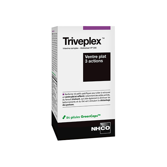 TRIVEPLEX - Ventre Plat 3 Actions - 84 gélules