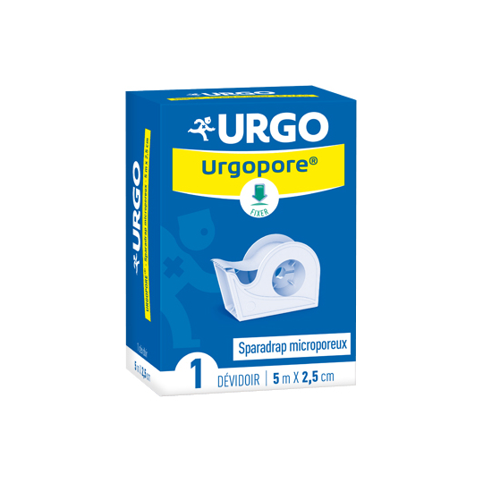 URGOPORE - Sparadrap Non Tissé Souple Micro-Aéré - 9,14 m x 2,5 cm