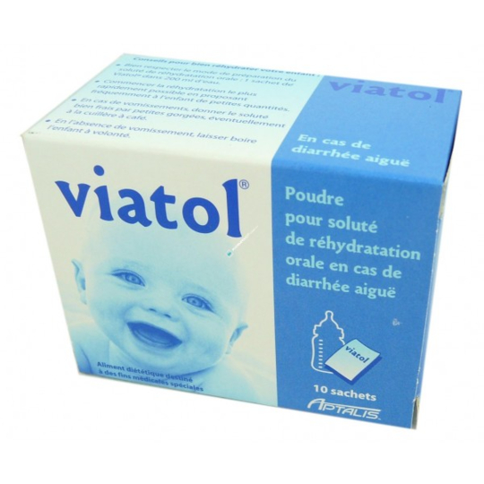 Viatol - 10 sachets de réhydratation