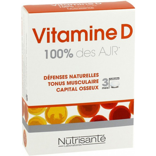 Vitamine D 100% des VNR - 90 comprimés