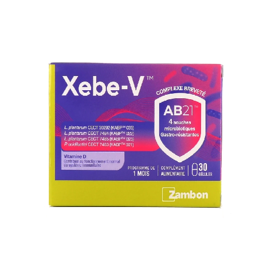 XEBE-V - Microbiote intestinal - 30 gélules