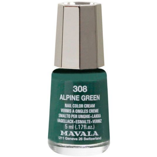 Vernis à Ongles Mini Color n°308 Alpine Green Crème - 5 ml
