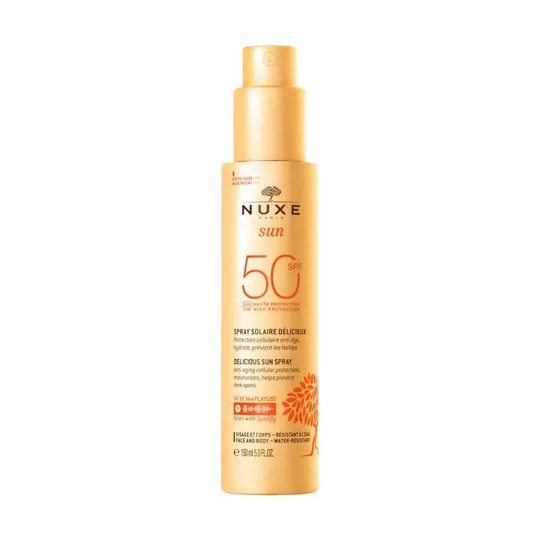 Nuxe Sun Spray Solaire Délicieux Haute Protection SPF50 150 ml